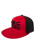 GEC RED/BLACK SNAPBACK HAT